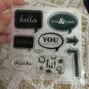 Decorative Speech Bubble Stickers